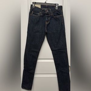 Abercrombie and Fitch men’s blue jeans